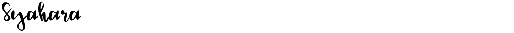 Syahara