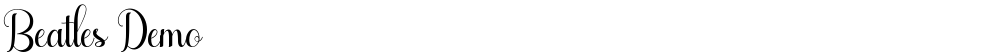 Beatles Demo