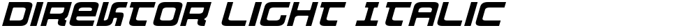 Direktor Light Italic