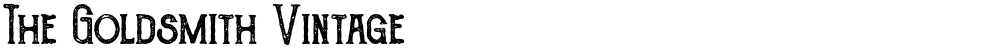 The Goldsmith Vintage