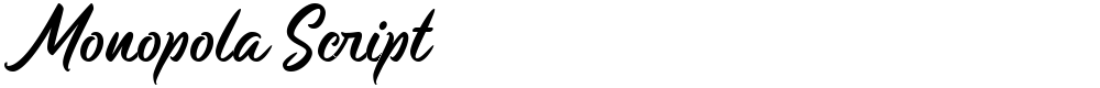Monopola Script