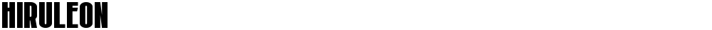 Hiruleon