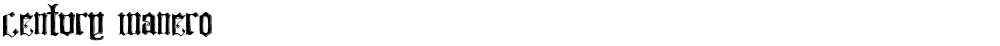 Century Manero
