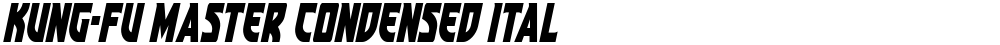 Kung-Fu Master Condensed Ital