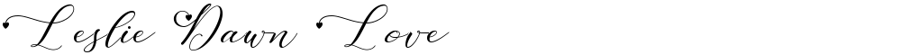 Leslie Dawn Love