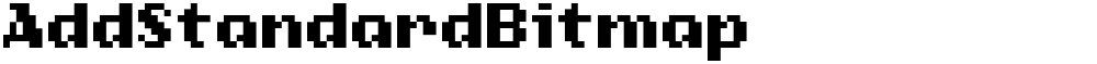AddStandardBitmap