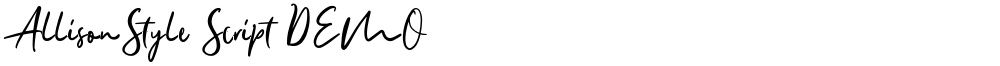 AllisonStyle Script DEMO