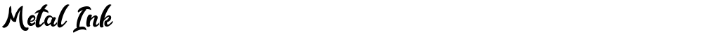 Metal Ink