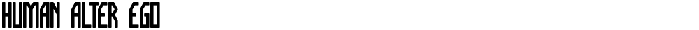 HUMAN ALTER EGO