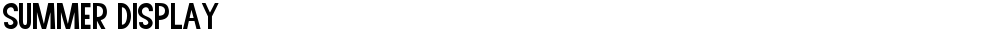 Summer Display
