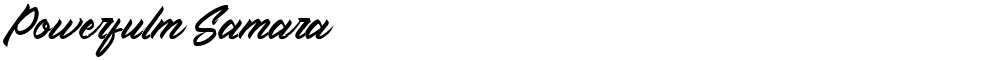 Powerfulm Samara
