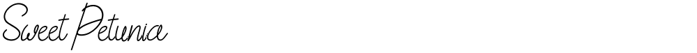 Sweet Petunia
