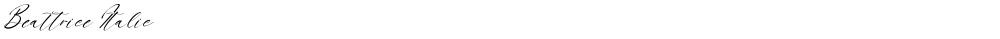 Beattrice Italic