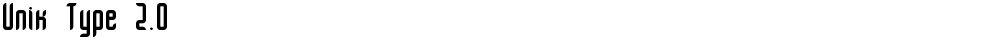 Unik Type 2.0