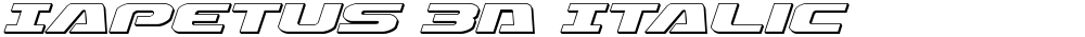 Iapetus 3D Italic