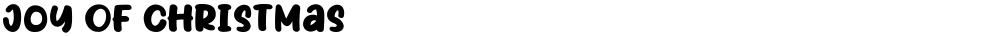 Joy Of Christmas