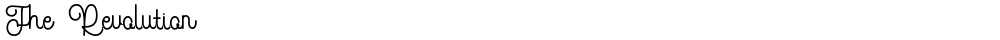 The Revolution