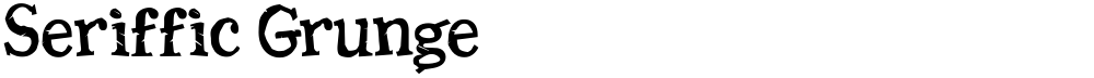 Seriffic Grunge