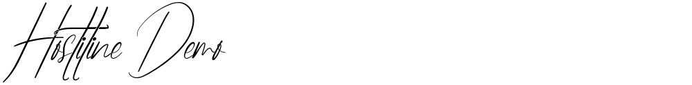 Hostiline Demo
