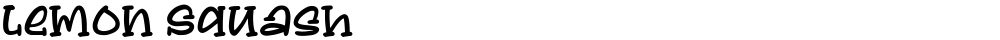 Lemon Squash