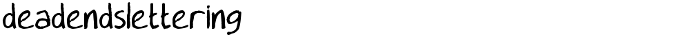 deadendslettering