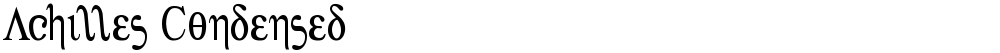 Achilles Condensed