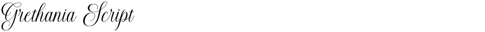 Grethania Script