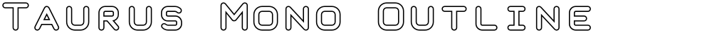 Taurus Mono Outline