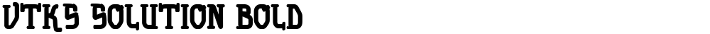 vtks solution bold