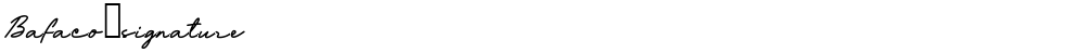 Bafaco_signature