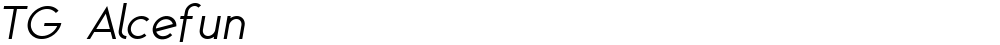 TG Alcefun