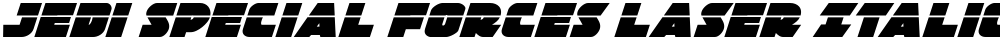 Jedi Special Forces Laser Italic