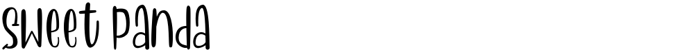 Sweet Panda