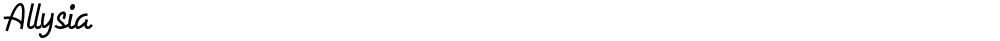 Allysia