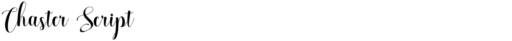 Chaster Script