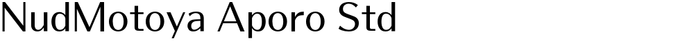 NudMotoya Aporo Std