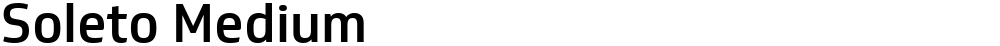 Soleto Medium
