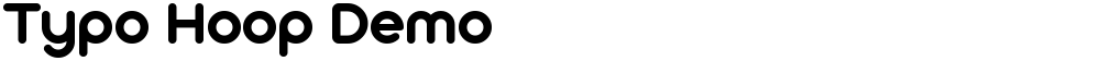 Typo Hoop Demo