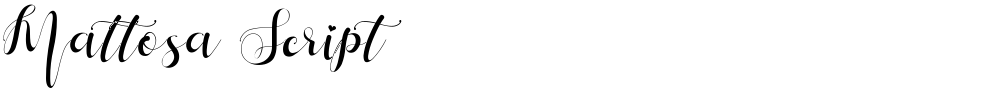 Mattosa Script
