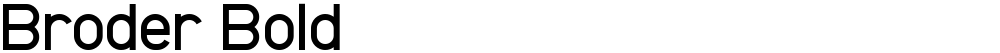 Broder Bold