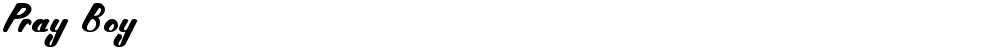 Pray Boy