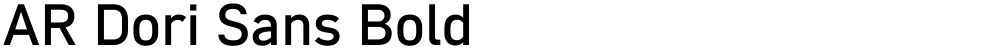 AR Dori Sans Bold