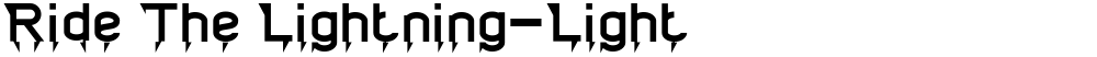 Ride The Lightning-Light