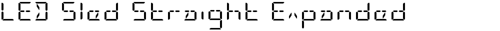 LED Sled Straight Expanded