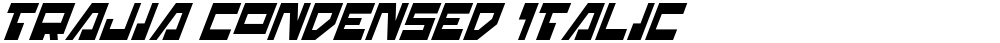 Trajia Condensed Italic