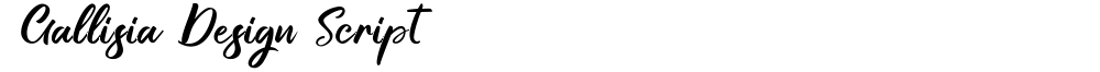 Gallisia Design Script 