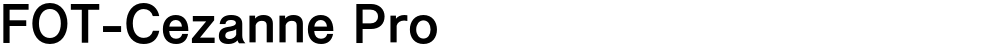 FOT-Cezanne Pro
