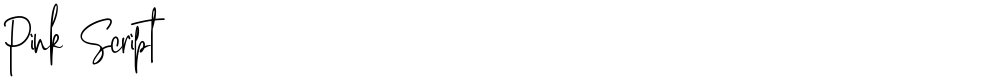 Pink Script