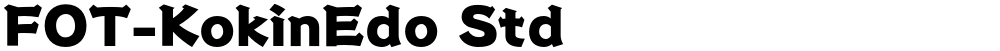 FOT-KokinEdo Std