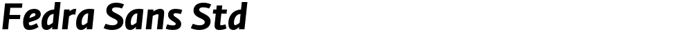 Fedra Sans Std